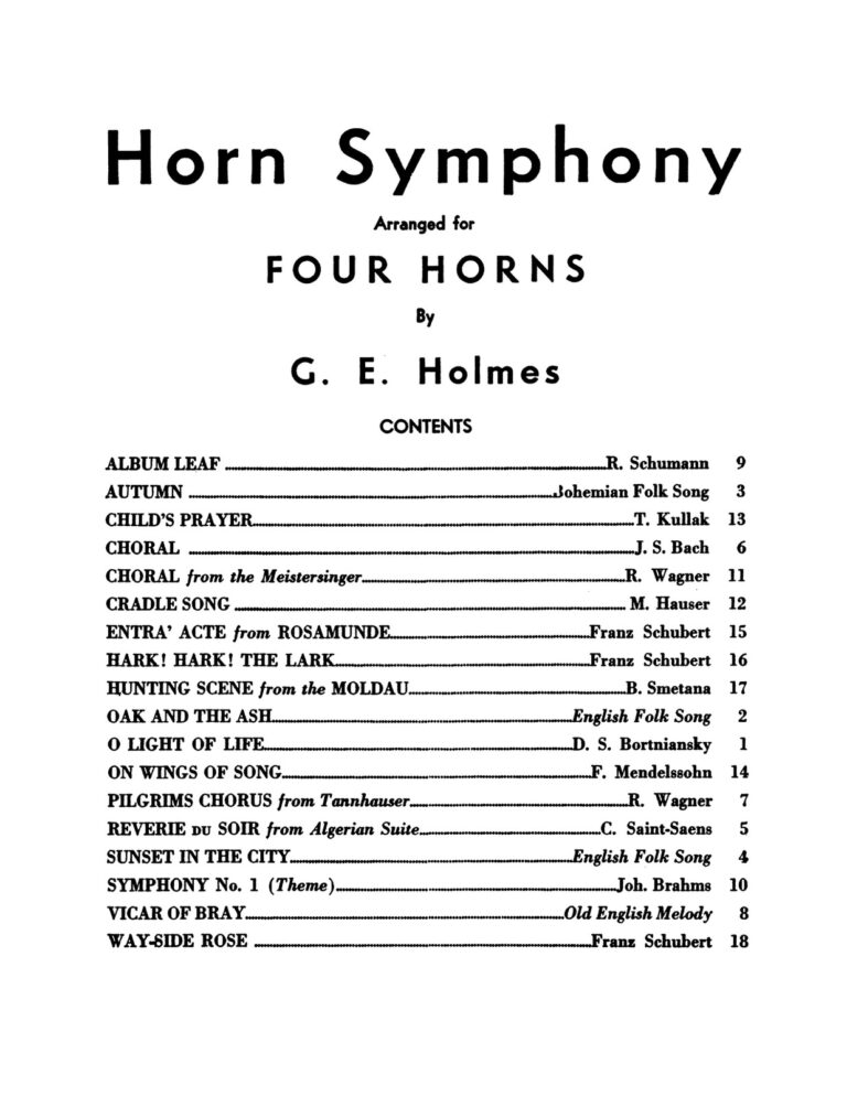 Holmes, Horn Symphony-p03