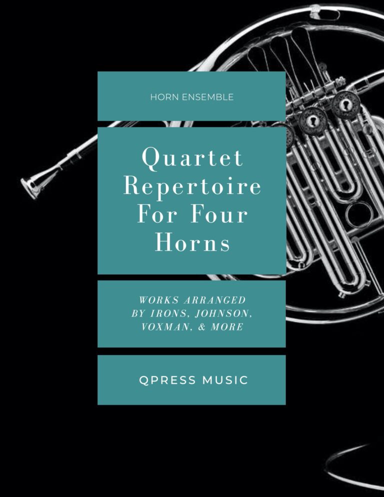 Various, Quartet Repertoire for Horn-p001