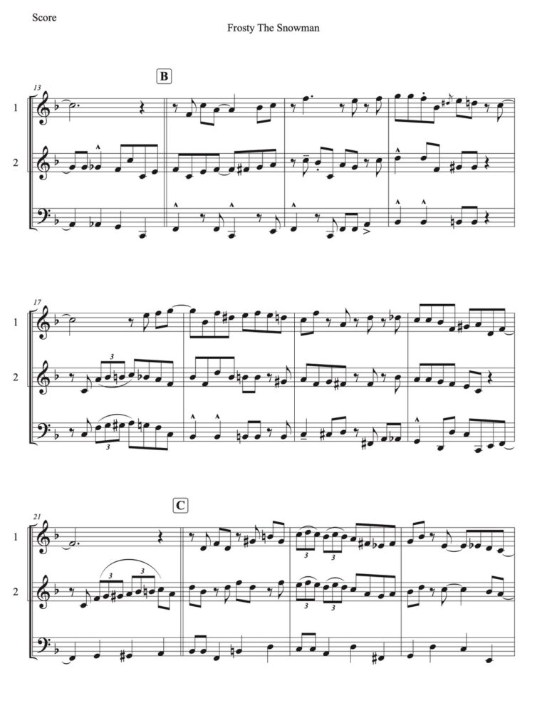 Veldkamp, 15 Popular Christmas Trios (Score)-p04
