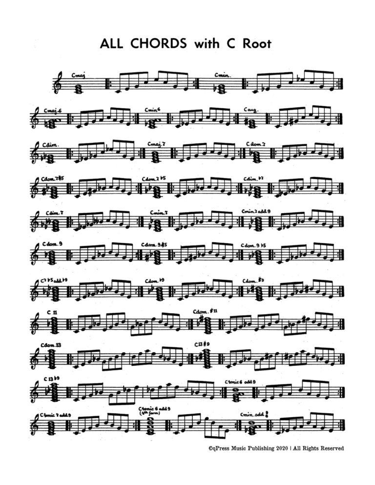 Gornston, All Chords for Trumpet-p03