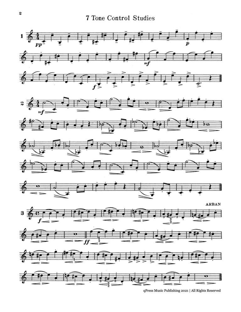 Gornston, Advanced Trumpet Method-p04
