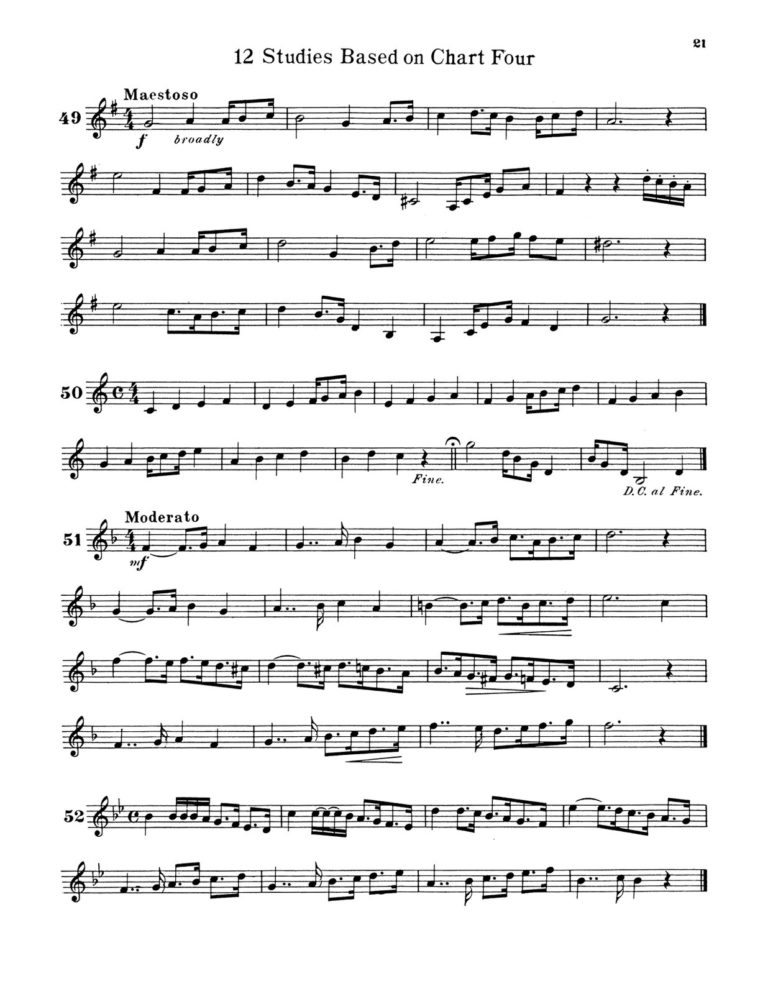 Gornston, Advanced Trumpet Method-p23