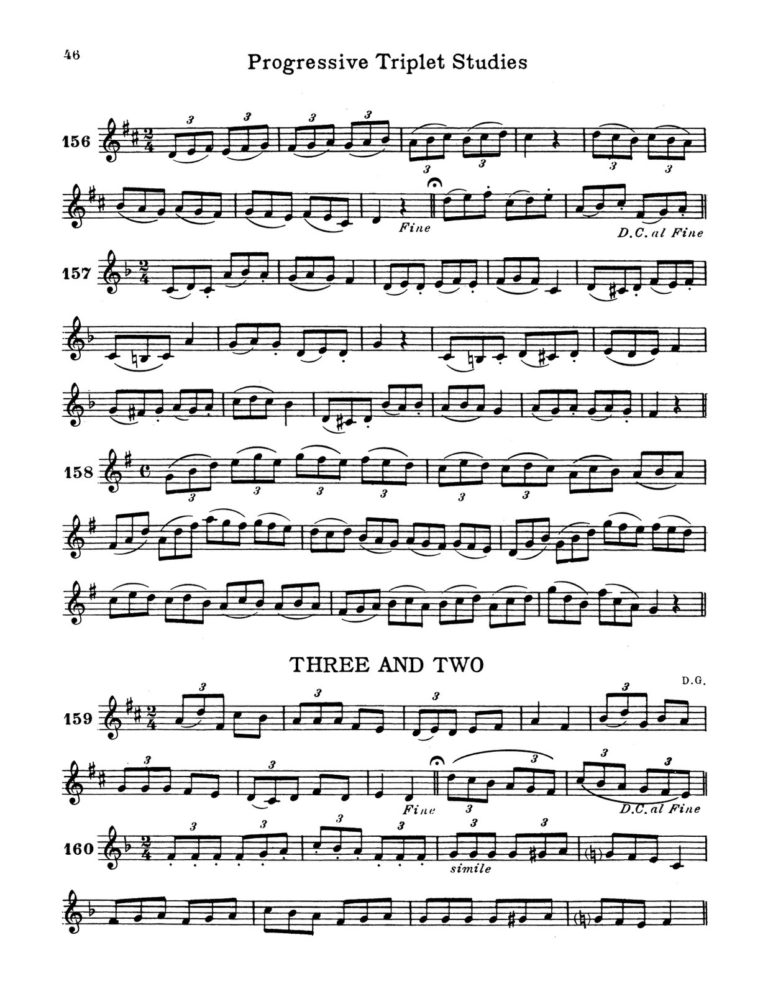 Gornston, Intermediate Trumpet (or Cornet) Method-p48