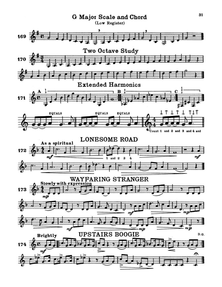 Gornston, The Very First Trumpet (or Cornet) Method-p39