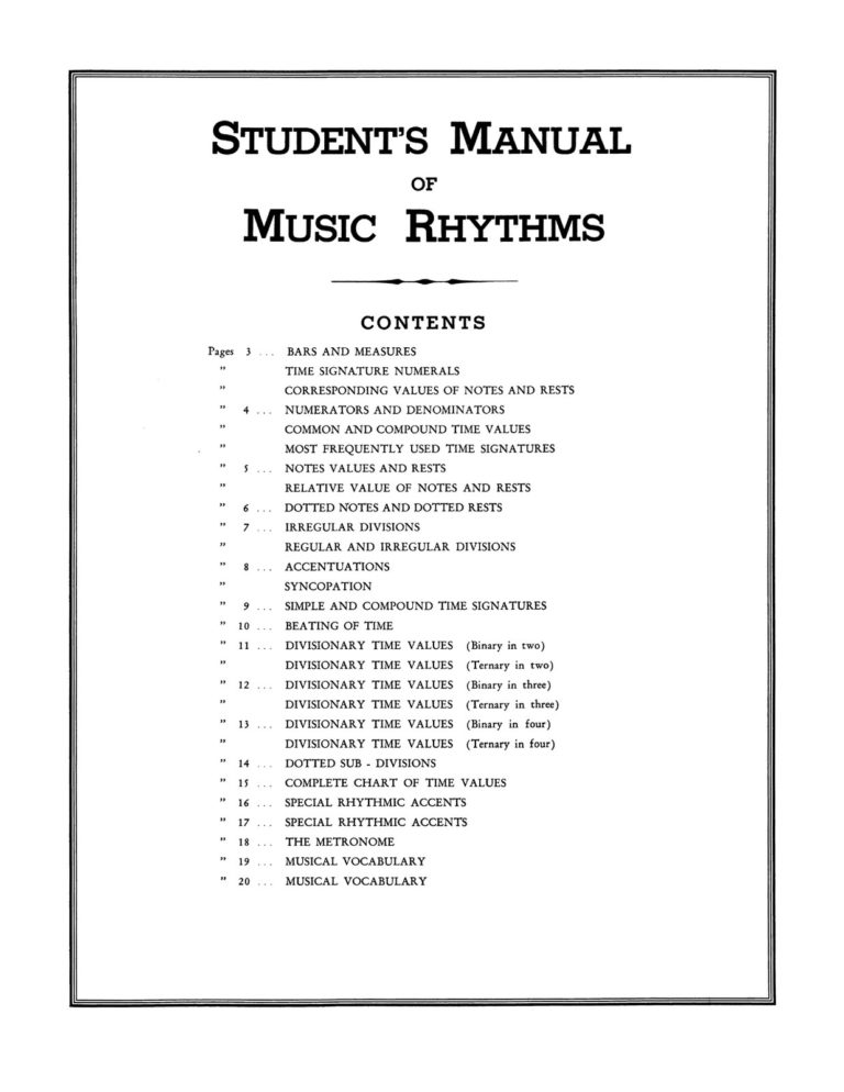Vanasek, Student's Manual of Music Rhythms-p03
