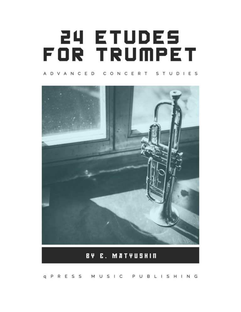 Matiushin, 24 Etudes for Trumpet-p01-1