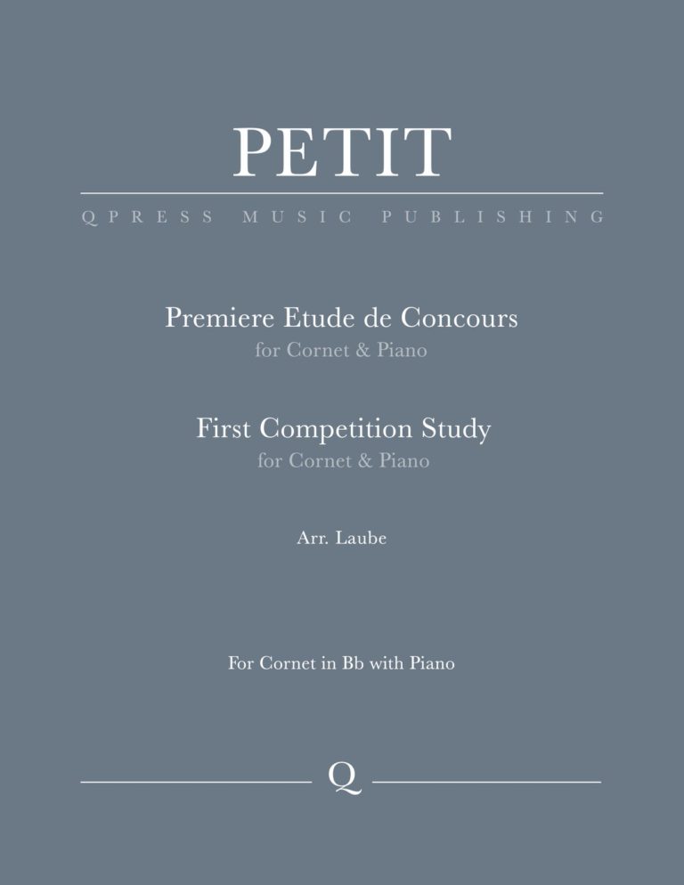 Petit, Premiere Etude de Concours (Solo and Score)-p01