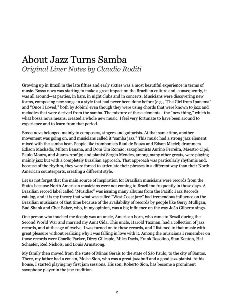 Roditi, Jazz Turns Samba-p12