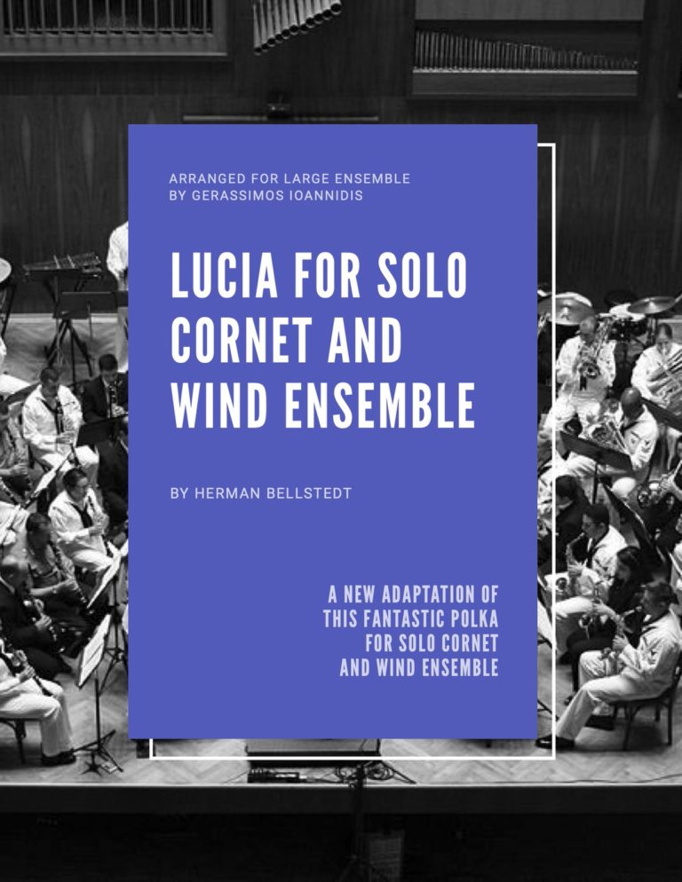 Bellstedt, Lucia for Cornet and Wind Ensemble-p01