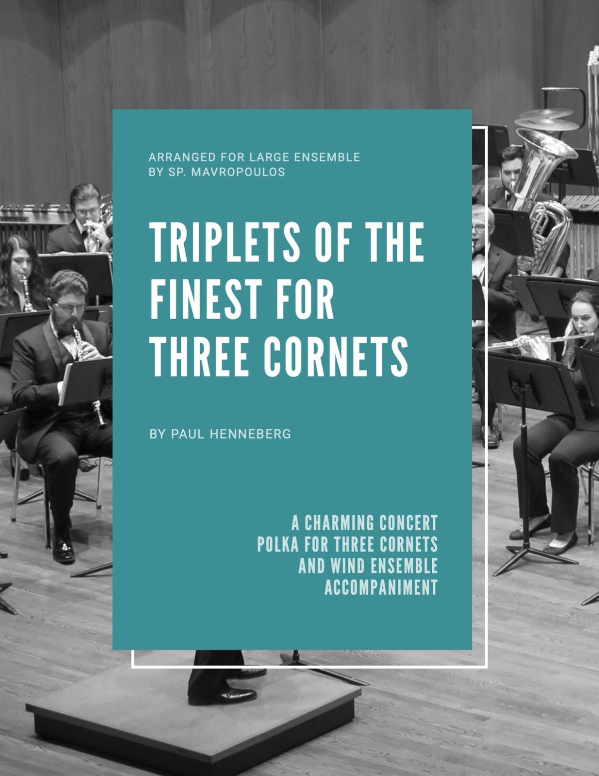 Henneberg, Triplets of the Finest for Three Cornets and Band-p001