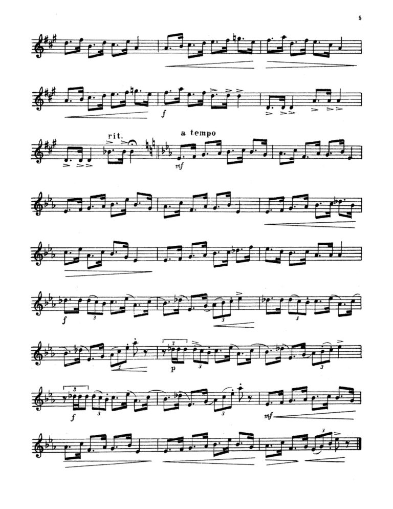 Izrailevich, Leonid, 13 Etudes for Trumpet-p05