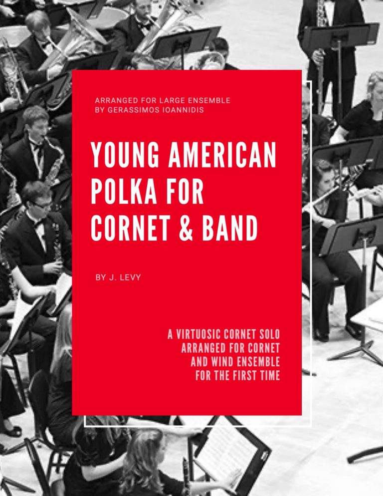 Levy, Young America Polka for Cornet and Band-p01