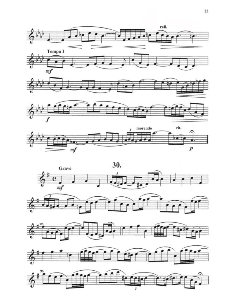 Serostanov, Konstantin, 30 Studies for Trumpet-p25
