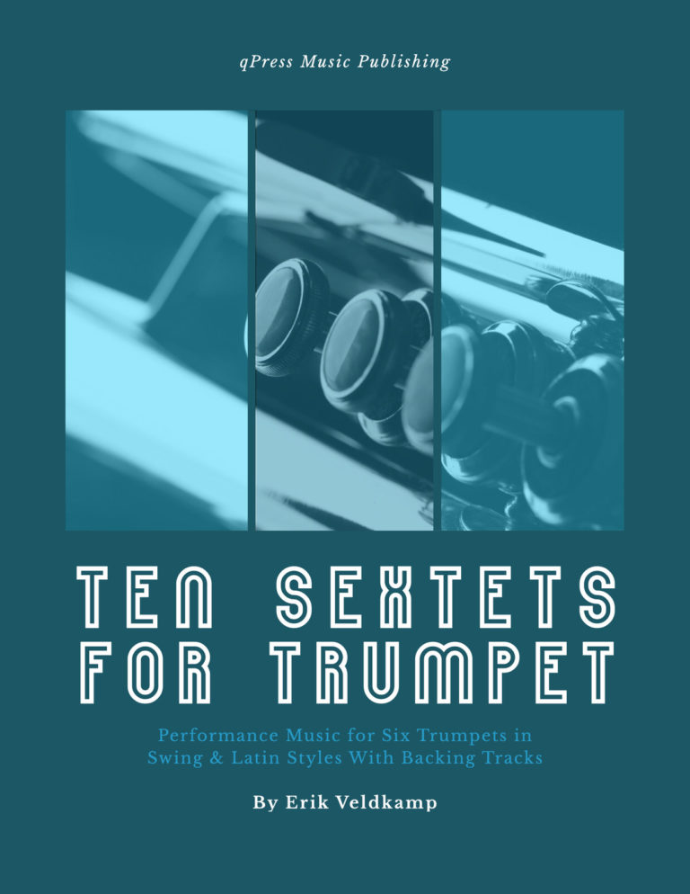 Veldkamp, 10 Swing & Latin Trumpet Sextets (Landscape Score)-p001