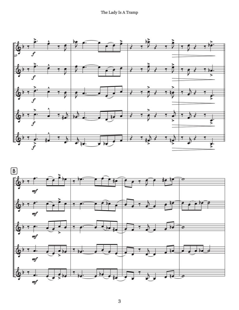 Veldkamp, 50 Swinging Trumpet Quintets Vol. 1 (Score)-p35