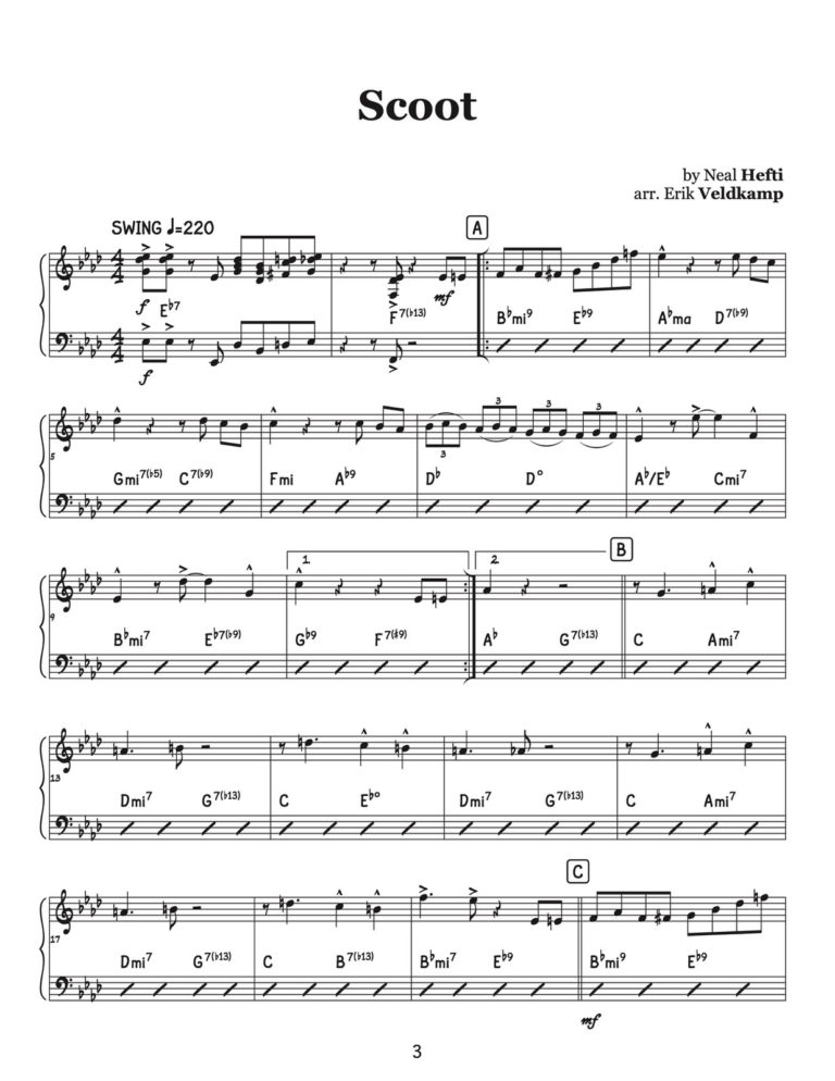 Veldkamp, 50 Swinging Trumpet Quintets Vol. 3 (Leadsheets)-p05