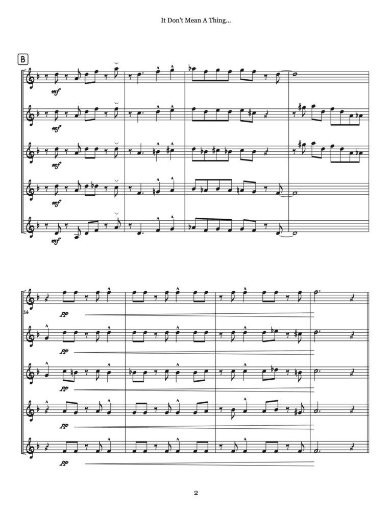 Veldkamp, 50 Swinging Trumpet Quintets Vol. 4 (Score)-p13