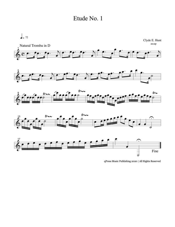 Hunt, Natural Trumpet (Clarinblasen)-p09