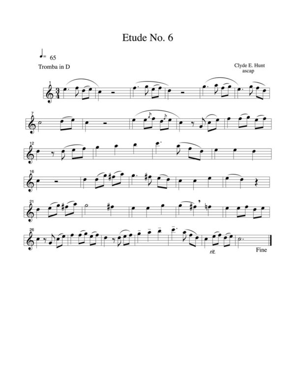 Hunt, Natural Trumpet (Clarinblasen)-p14