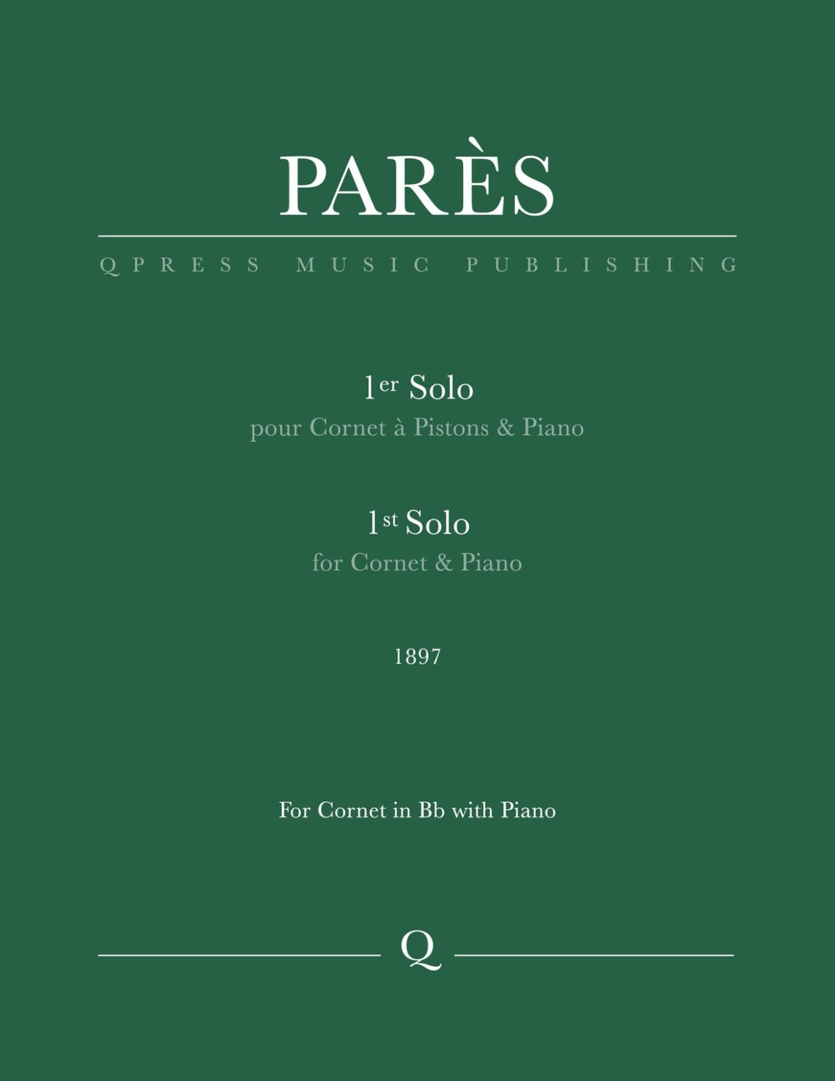 Pares, Premier Solo-p01