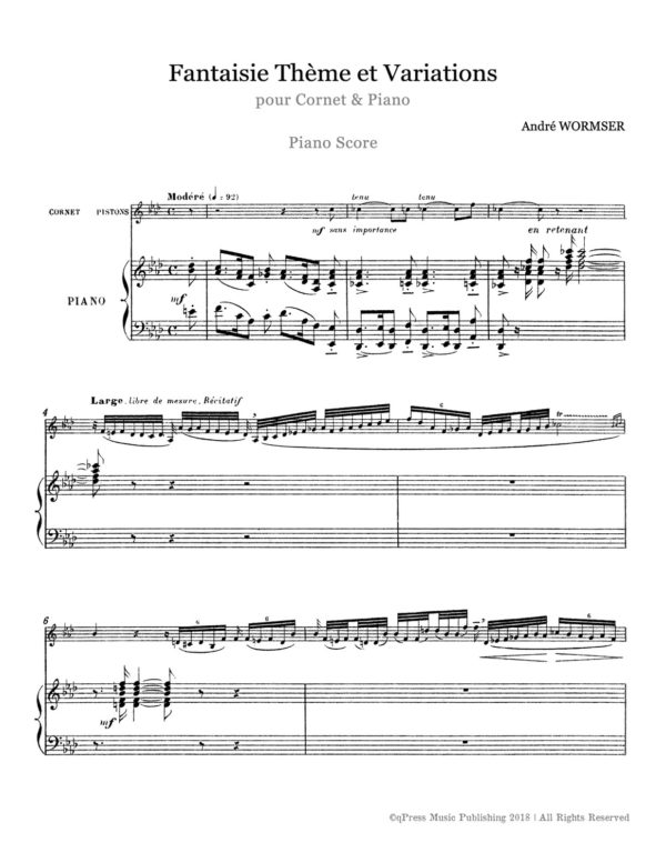 Wormser, Fantaisie Thème & Variations-p11