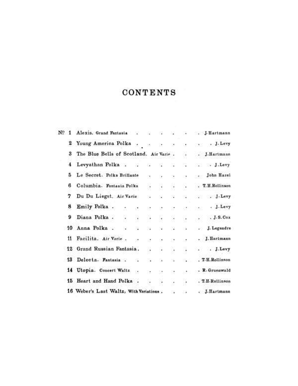 16 Standard Cornet Solos (Rollinson Album)