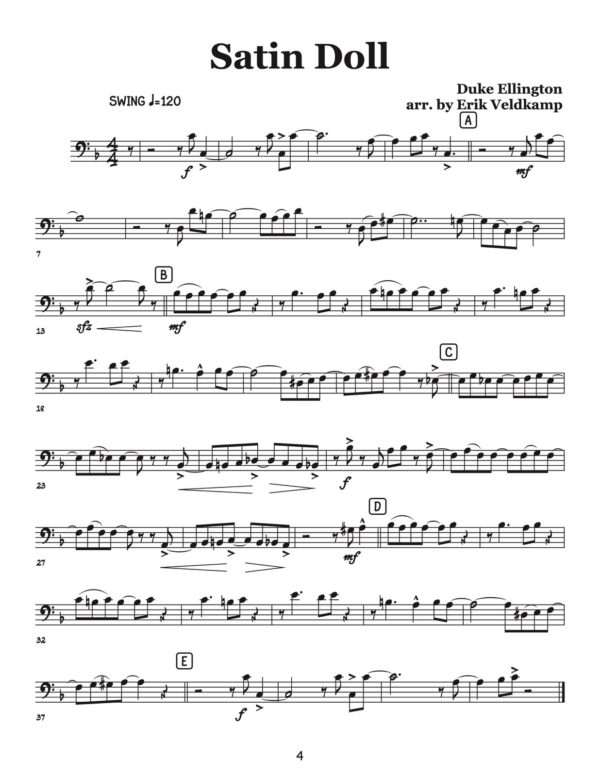 Swinging Trombone Quartets Vol.2