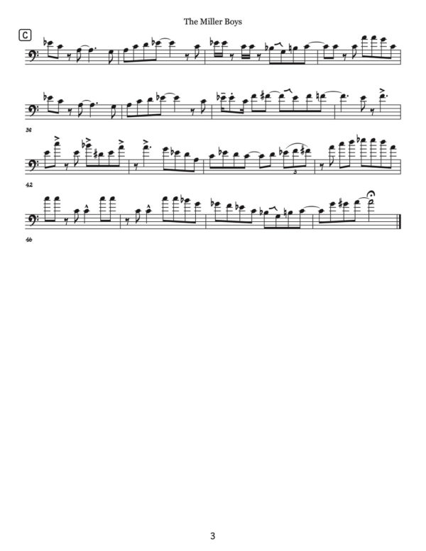 Veldkamp, Swinging Trombone Quartets Vol.4 (Trombone 1)-p05