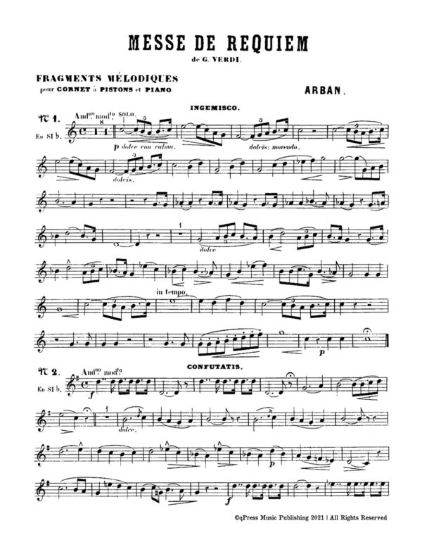 Arban, Fantasy Album (Trumpet & Piano)-p016