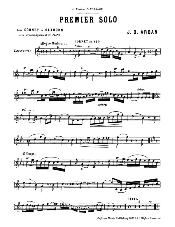 Arban, Fantasy Album (Trumpet & Piano)-p028