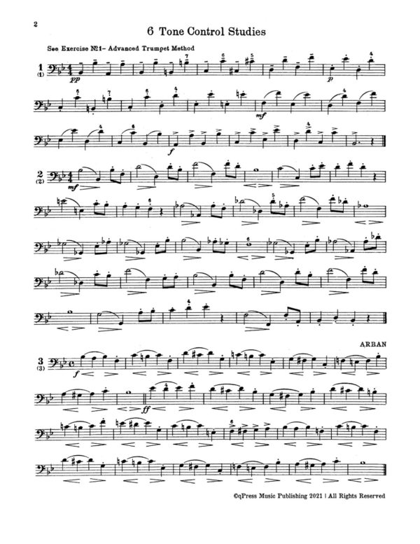 Gornston, Advanced Trombone Method-p04