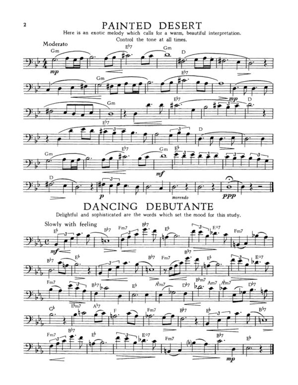Huffnagle, Streamlined Etudes for Trombone Book 2-p04