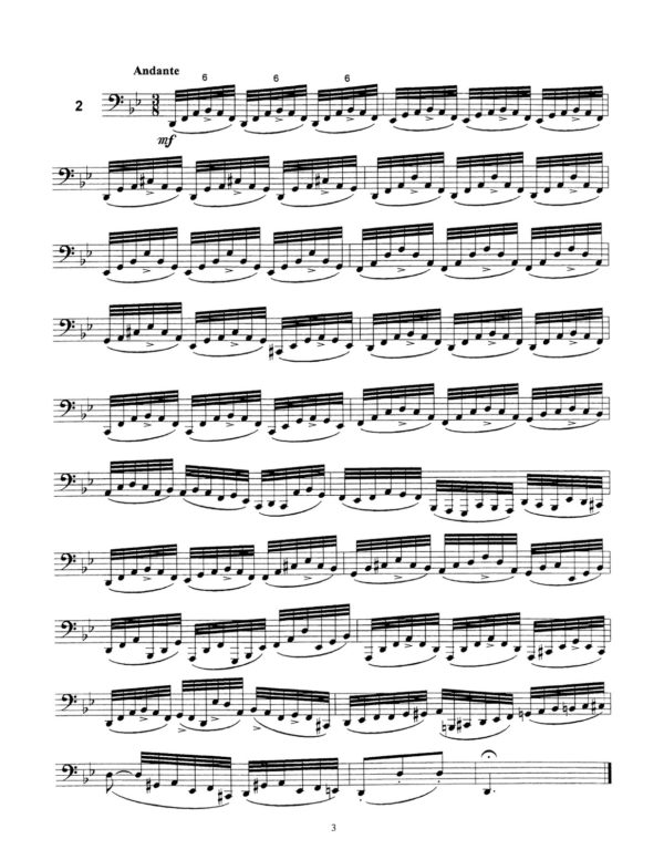 Kling, 10 Studies for Tuba-p03