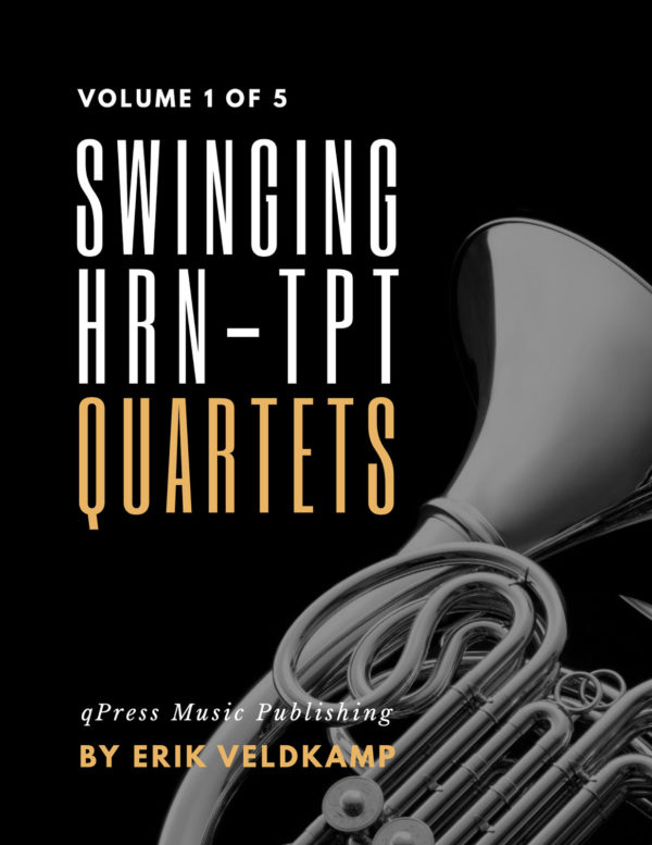 Veldkamp, 50 Swinging Hn-Tpt Quartets Vol.1 (Score)-p01