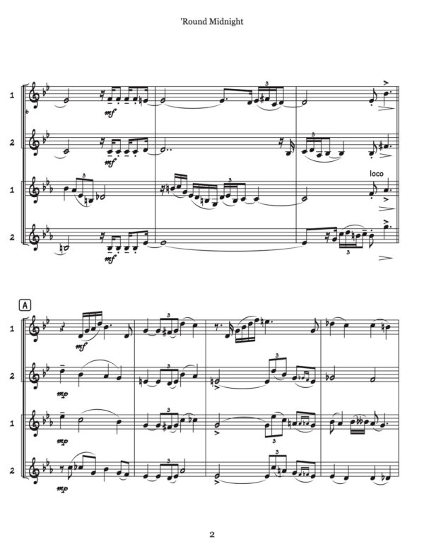 Veldkamp, 50 Swinging Hn-Tpt Quartets Vol.2 (Score)-p50-1