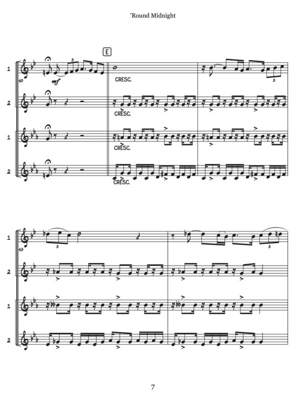 Veldkamp, 50 Swinging Hn-Tpt Quartets Vol.2 (Score)-p55-1