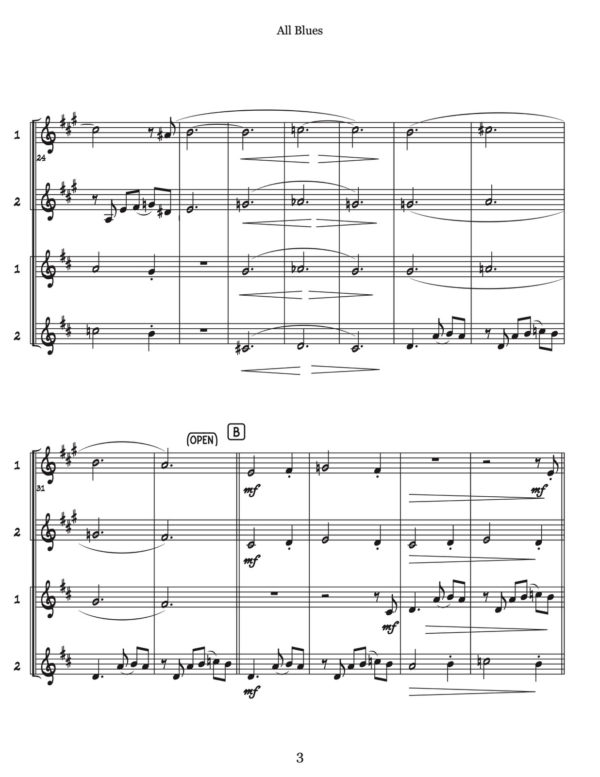 Veldkamp, 50 Swinging Hn-Tpt Quartets Vol.3 (Scores)-p10