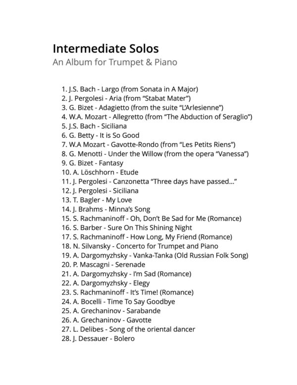Various, Intermediate Solo Album-p003