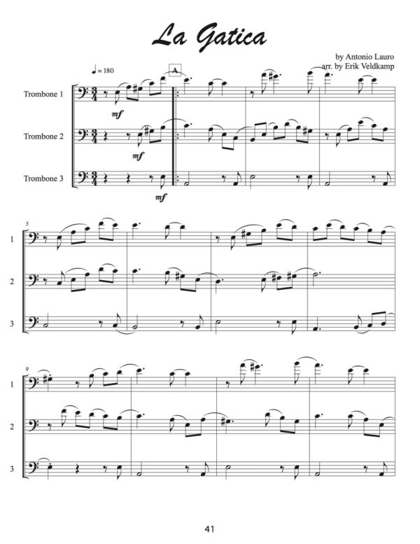 Veldkamp, 16 Trios for Trombone-p043