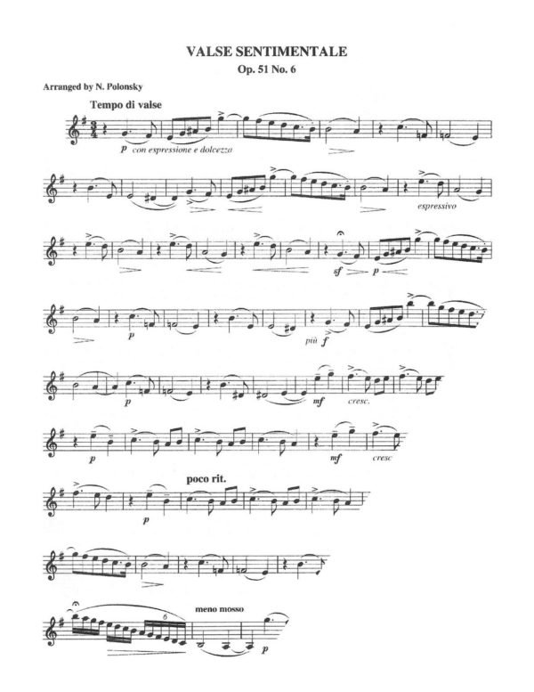 Tchaikovsky's Album of Pieces (For Trumpet & Piano)