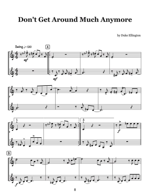 Veldkamp, 20 Jazz Duets for Flugelhorn Vol.1-p10