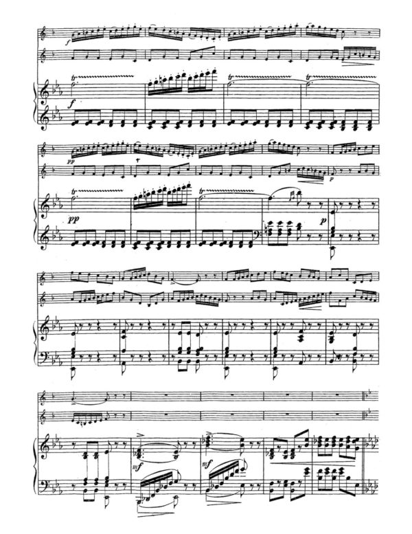 Bohme, Scherzo for Two Trumpets and Piano-p12