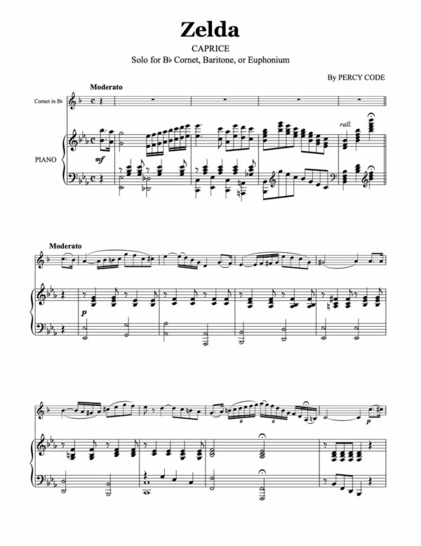 Code, Zelda for Trumpet and Piano 2