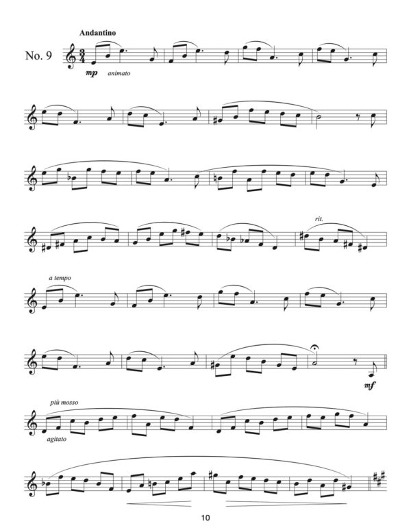 Veldkamp, 21 Lyrical Flow Studies for Trumpet, Flugelhorn, and Horn-p12