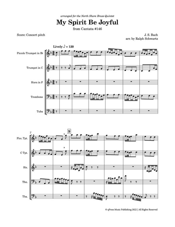 Schwartz-Bach, My Spirit Be Joyful (Score & Parts)-p03