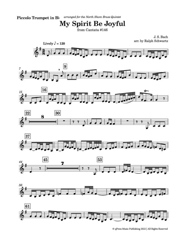 Schwartz-Bach, My Spirit Be Joyful (Score & Parts)-p14