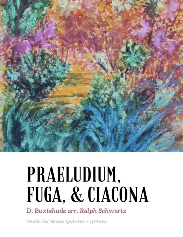 Schwartz-Buxtehude, Praeludium, Fuga and Ciacona (Score & Parts)-p01