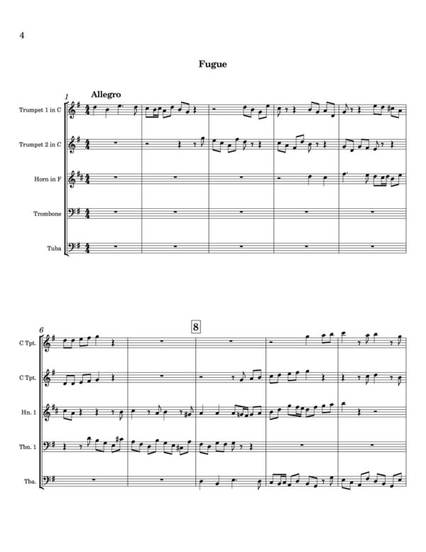 Schwartz-Stanley, Adagio and Fugue (Score & Parts)-p06