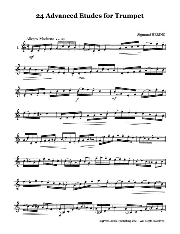 Hering, 24 Advanced Etudes for the Trumpet-p04