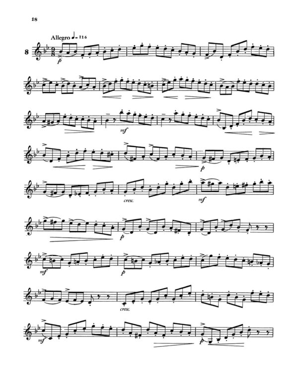 Hering, 24 Advanced Etudes for the Trumpet-p18